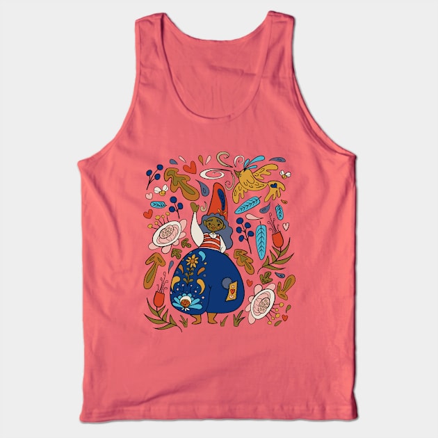 Hello Gneighbor! Gnome Tank Top by Bittersweet & Bewitching